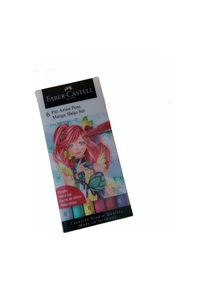 Faber-Castell Pitt Artist Pen Manga 6lı set, Shôjo