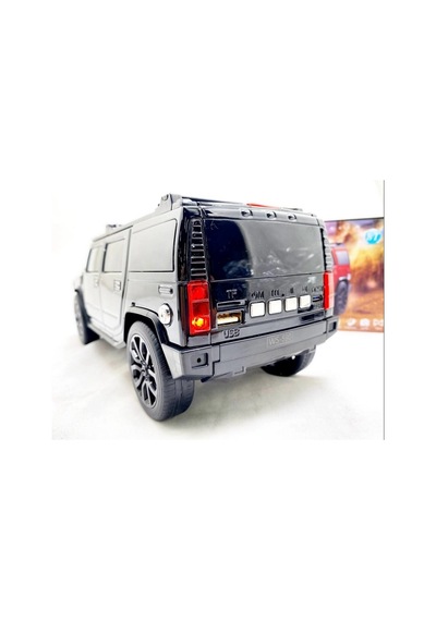 Hummer Jeep Görünümlü Bluetooth Speaker Sd Kart Usb Fm Radyolu Şarjlı Taşınabilir Kablosuz Hoparlör