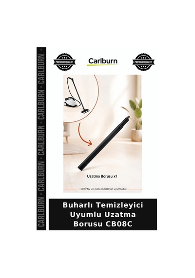 Delux Serisi Buharlı Temizleyici Uyumlu Uzatma Borusu Cb08c Ek Parça Cihaz Eki