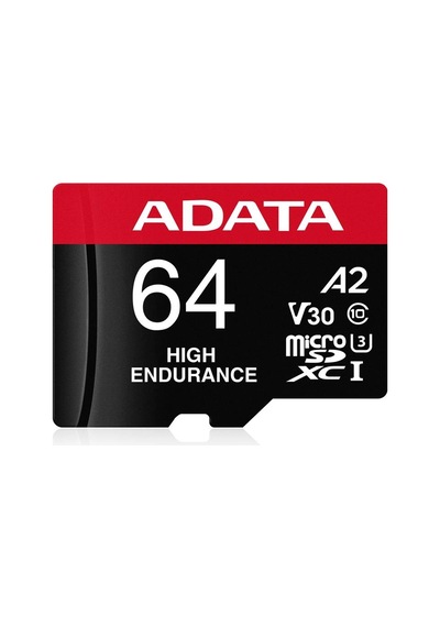 Adata 64 Gb High Endurance Microsdxc 4k U3 V30 A2 Hafıza Kartı Kdo