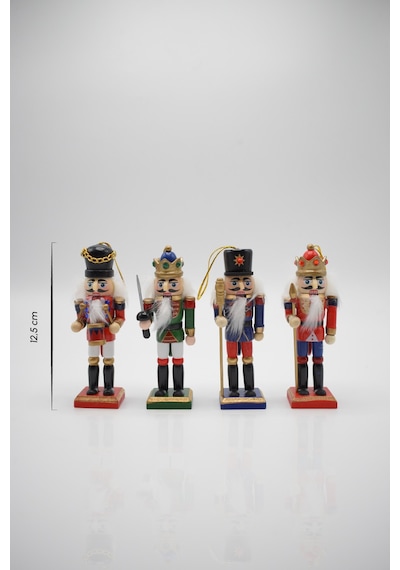 Waldern Premium Collection 4lü Dekoratif Kurşun Asker Seti 12.5 Cm