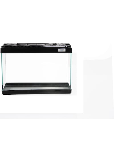 Kanki Pet KP3518 Renkli Kapak Akvaryum Siyah 35 CM