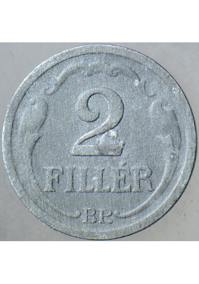 Macaristan 2 Filler 1943 İkinci Dünya Savaşı Dönemi Çinko. 23273294