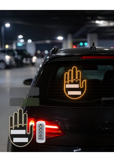 El Figürlü Uzaktan Kumandalı Led Park Işığı Xuczgesture-8 Çok Renkli