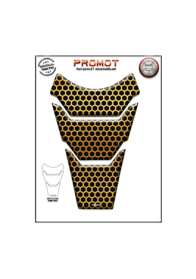 Universal Motosiklet Tank Pad 3d Sticker 0391 Diğer