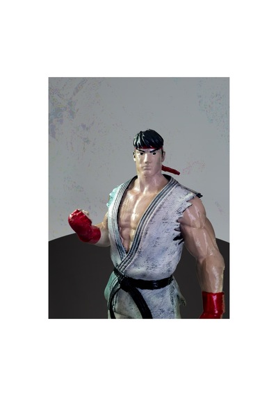 Eselya3d Street Fighter Ryu - Street Fighter Premium Collectibles Figur-ryu Hoshi Figür 25cm-fanart