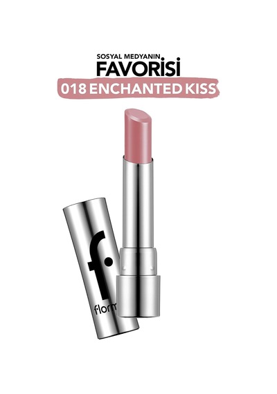 Nemlendirici Parlak Ruj- Sheer Up Lipstick- 018 Enchanted Kiss- 8682536097864 Çok Renkli