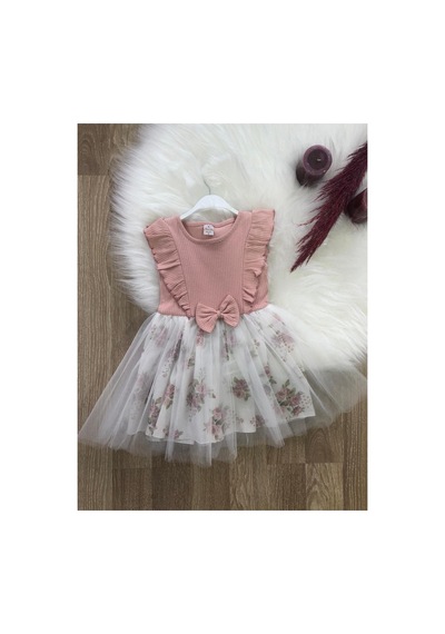 Retro Women Kız Çocuk Gül Kurusu Pembe Pamuklu Çiçekli Tütülü Doğum Günü Özel Gün Abiye Günlük Prenses Elbise Pembe Retro Women Kız Çocuk Gül Kurusu Pembe Pamuklu Çiçekli Tütülü Doğum Günü Özel Gün Abiye Günlük Prenses Elbise Pembe