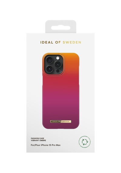 Fashion Case Apple Uyumlu iPhone 15 Pro Max Vibrant Ombre Çok Renkli