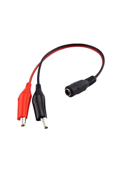 Powermaster Pm-22974 5.5x2.5mm Dişi To Krokodil Çevirici 25 Cm Kablo