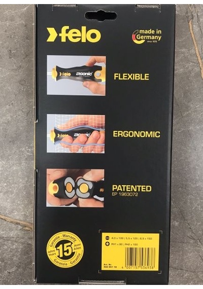 Felo 5'li Tornavida Takımı Made In Germany