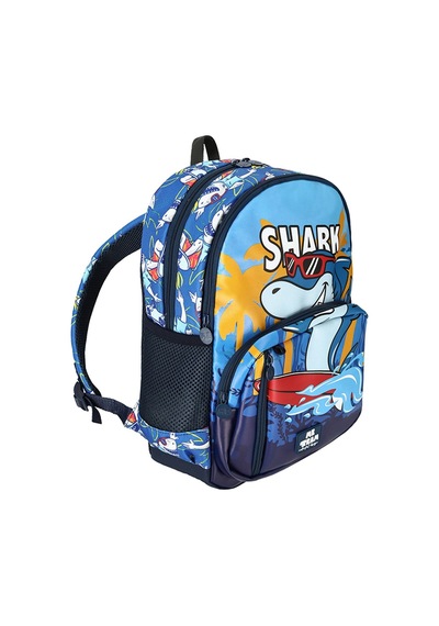 Me Team Dört Bölmeli Erkek Çocuk Okul Sırt Çantası - Shark/köpek Balığı - 25185 Çok Renkli