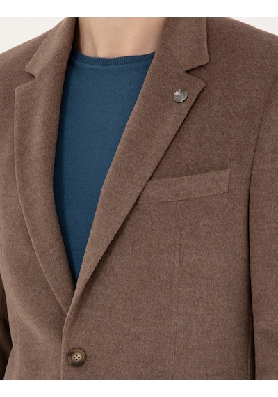 Pierre Cardin Erkek Açık Kahverengi Ceket 50296409-vr002 Açık Kahverengi