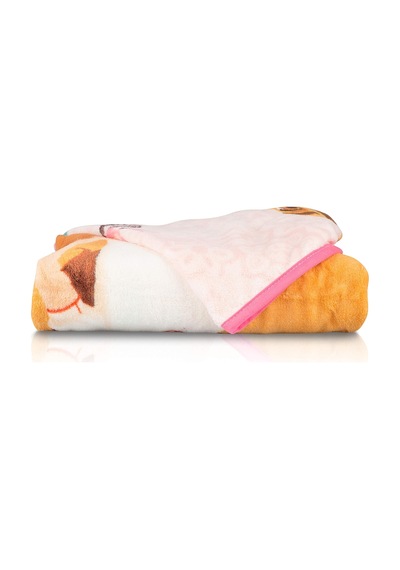 Çocuk Yatak Takımı Süper Yumuşak Mikro Raschel Battaniye, 116,8 Cm X 152,4 Cm, Ruh Sürüşü İçermez Çok Renkli