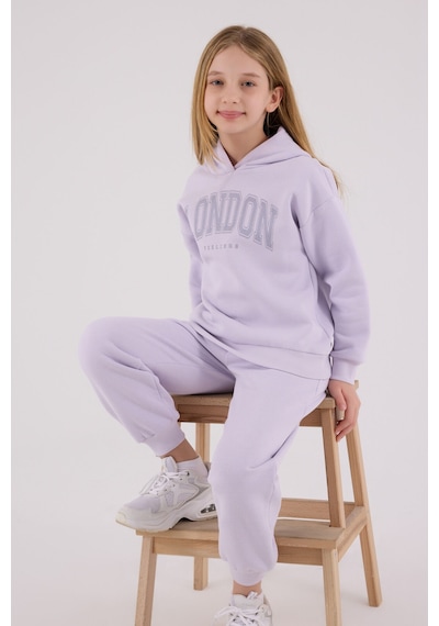 Rolypoly Kız Çocuk Mor Eşofman Takımı Rp3691-c-v2 Mor