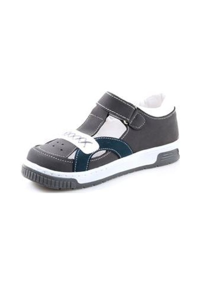 Papuçcity Arzen 02436 Orto Pedik Erkek Çocuk Sandalet Ayakkabı Gri