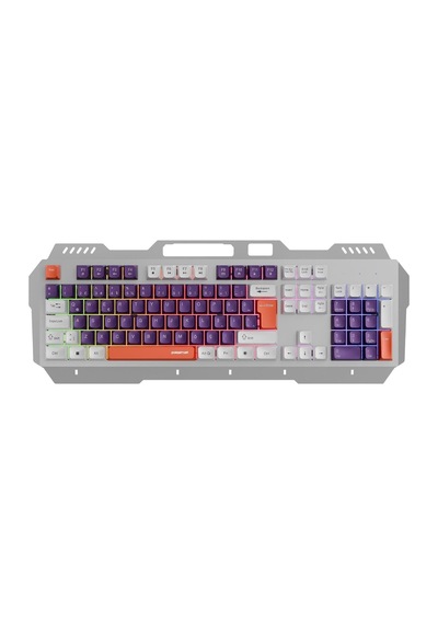 Pgm36 Kablolu Rgb Aydınlatmalı Gaming Oyuncu Klavye Mor
