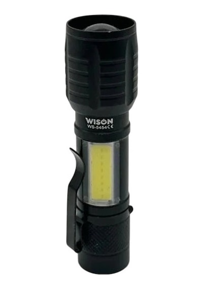 Wison Ws-5454 Cob Led Usb Şarjlı Mini El Feneri