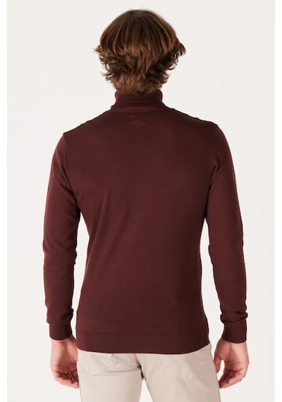 Wrangler Balıkçı Yaka Kırmızı Erkek Kazak W8d42ph45 Kırmızı