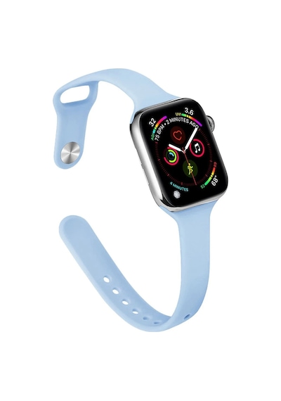 Newface - 96 - Apple Watch Uyumlu 42mm Kla Kordon - Csmo-tex - - Mavi