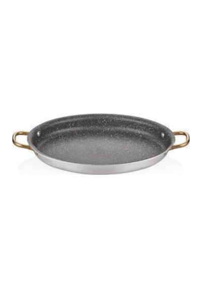 Alu Granit Oval Omlet Tava 28x21x4Cm