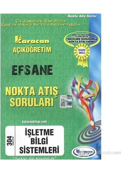 Karacan Aöf 2014 2.Sınıf Işletme Bilgi Sistemleri Nokta Atış