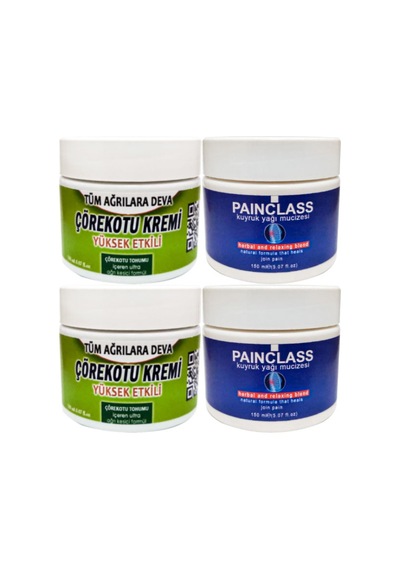 Çörek Otu 2 Adet 100 Ml Teskin + 2 Adet Painclass 150 Ml Kuıyruk Yağı Teskin Diğer