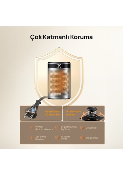 DREO Atom 416 Akıllı Elektrikli Isıtıcı