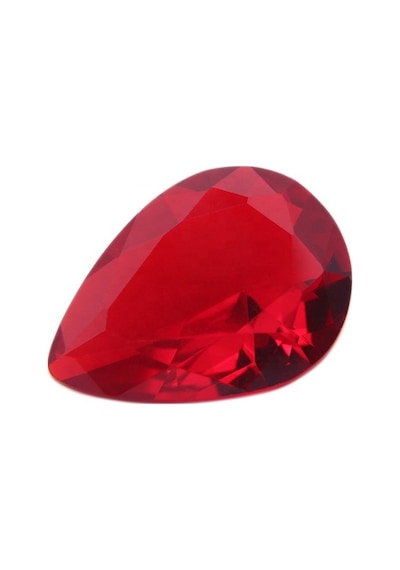Armut Kesim Sentetik Taş 3x5mm 100 Adet Kırmızı