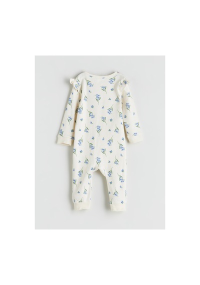 Alıta Cıty Farkıyla Lcw Baby Ekru Baskılı Kız Bebek Tulum - 940159388