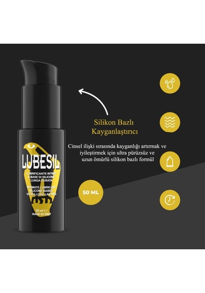 İntimateline Lubesil Silikon Bazlı Ultra Uzun 50 Ml Kayganlaştırıcı Jel