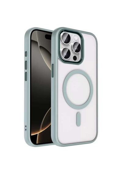 İphone 15 Pro Max Terea Magsafe Kapak - Gri