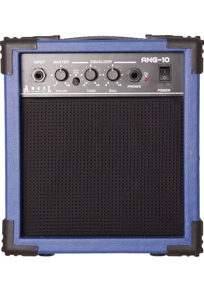 Angel Ang-10-blue Mavi Elektro Gitar Amfisi 10 Watt Ev Çalışm