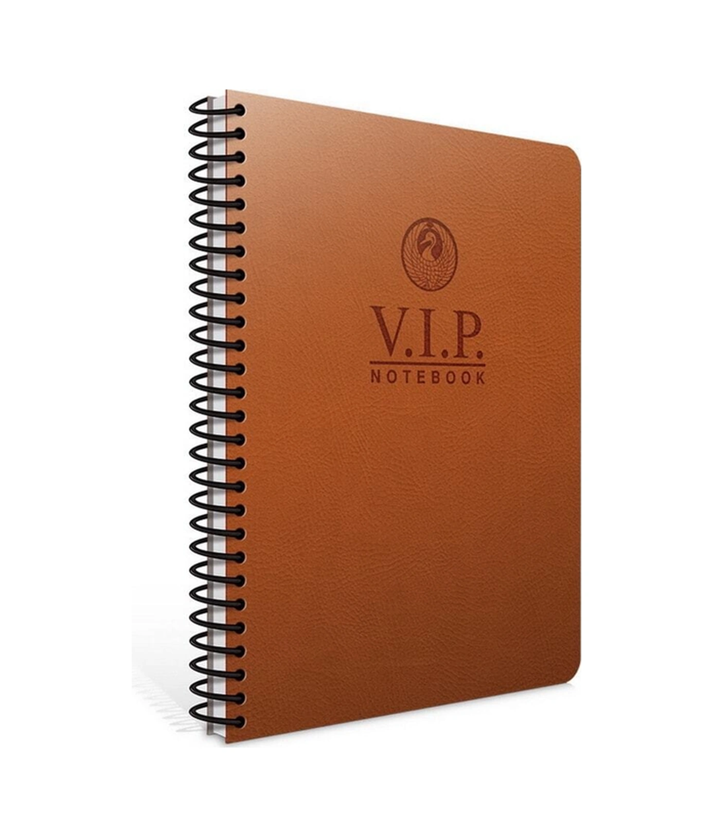 Vip A4 140 Yaprak Deri Kapak Spiralli Defter 1080 Çizgili Taba Taba