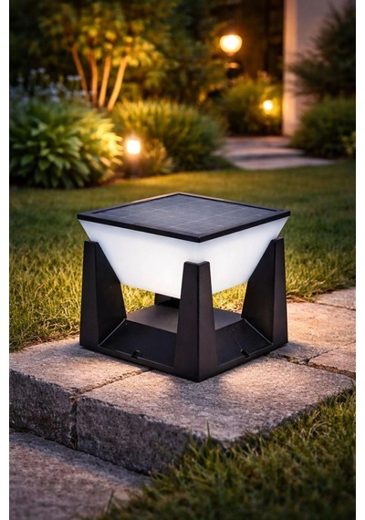 Horoz Serenza 2w 3000k Siyah Kasa 3.2vdc Led Solar Bahçe Lambası