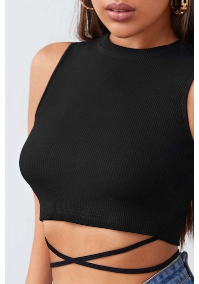 Epilons Zenvial Kadın Siyah Çapraz Bağlamalı Crop Top Büstiyer Zenviall2 Epilons Zenvial Kadın Siyah Çapraz Bağlamalı Crop Top Büstiyer Zenviall2