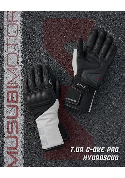 Tucano Urbano T.ur G-one Pro Hydroscud Eldiven Siyah - Beyaz