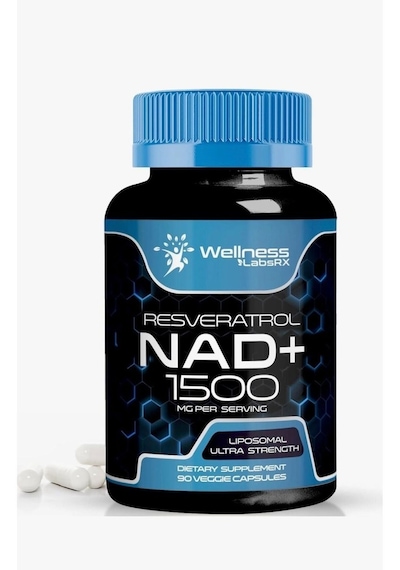 Wellnees Labs Nad + Resveratrol 1500 Mg 90 Kapsül- Usa Menşei.ithal-dmmedicine'den