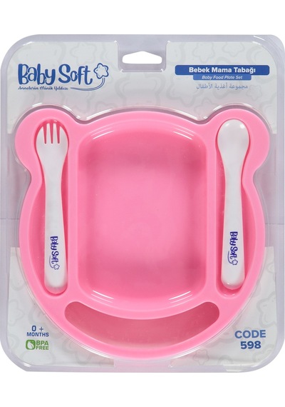 Baby Soft Mama Tabagı Seti - Pembe