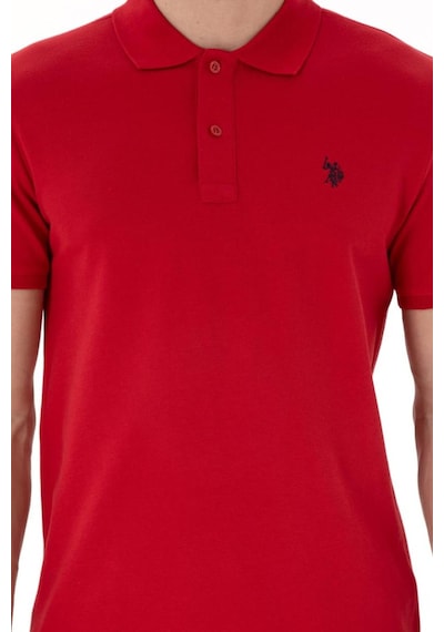 U.S. Polo Assn. Gtp04ıy025 Kırmızı Erkek Polo Yaka T-shirt 2084151