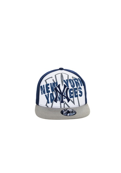Berellini N.y. Yankees Hip-hop Şapka Özel Kolleksiyon Lacivert - Gri