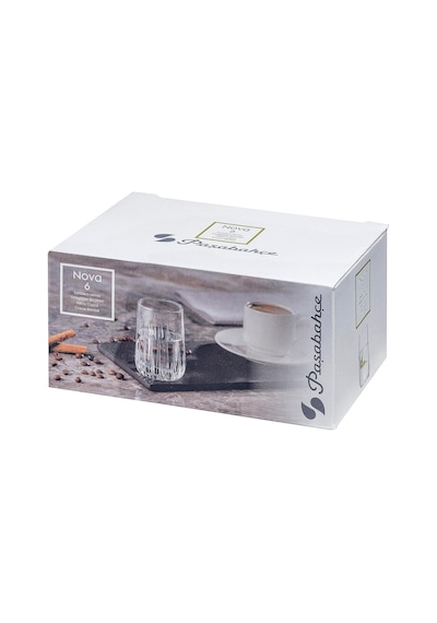 Paşabahçe Nova Cam Likör Bardağı, 6 Parça, Şeffaf, 135 Cc Diğer