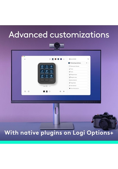 Logitech Mx Creative Console Siyah Logitech Mx Creative Console Siyah