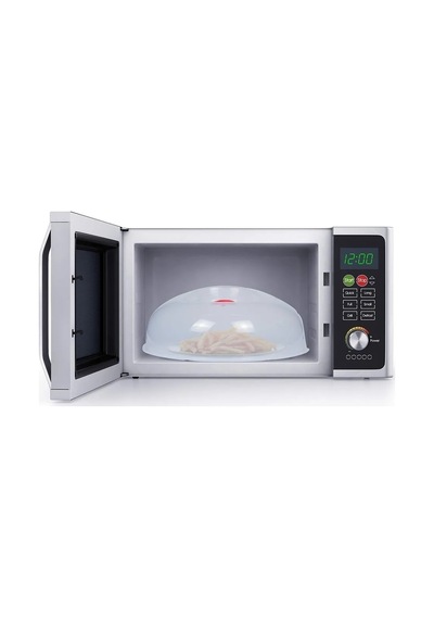 Isıya Dayanıklı Mikrodalga Fırın Koruma Kapağı Hava Kanallı 24 Cm Beyaz - 865477050 Beyaz