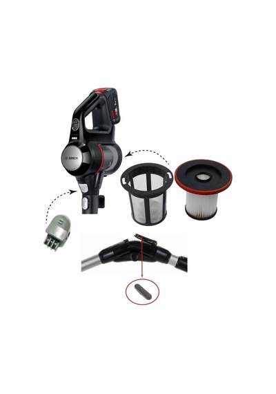 Bosch Uyumlu Unlimited Serisi İle  Hazne Filtresi & Mandal Seti