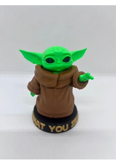 Grogu 3d Figürü