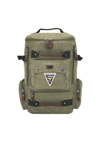 Ççs London 51564 Xl Kanvas Sırt Çantası Haki