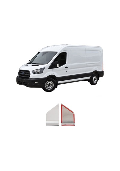 Ford Transit Uyumlu 2019 Ve Üzeri Krom Depo Kapağı Paslanmaz Çelik