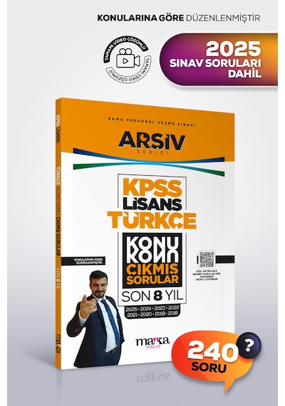 Kpss Lisans Türkçe Son 8 Yıl Konu Konu Çıkmış Sorular Tamamı Çözümlü