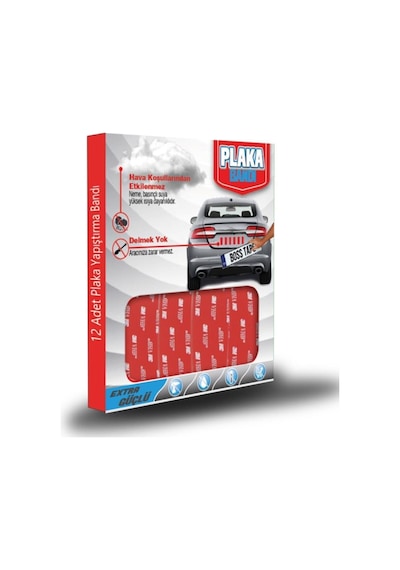 Geseus Plaka Yapıştırma Bandı 3M Güvencesi Ile 24Adet 95X30Mm 2 P